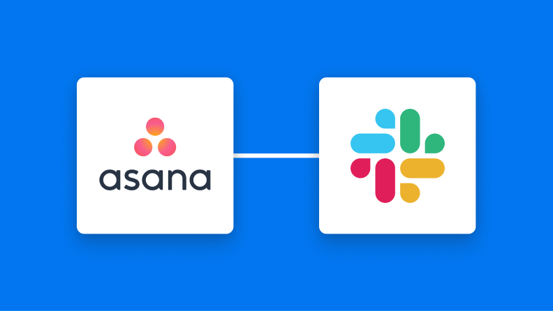 AsanaとSlackの連携イメージ