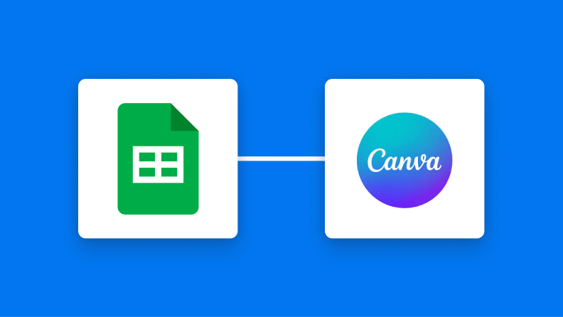 【ノーコードで実現】Google スプレッドシートのデータをCanvaに自動的に連携する方法
