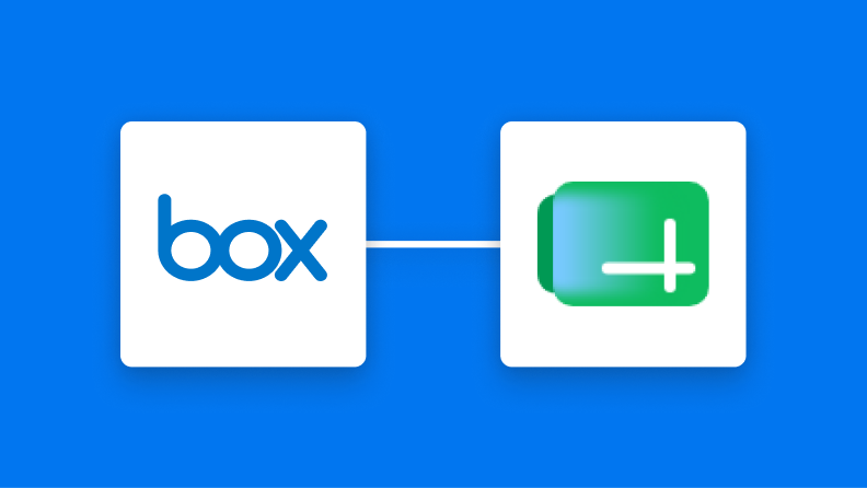 BoxとGoogle スプレッドシートの連携イメージ
