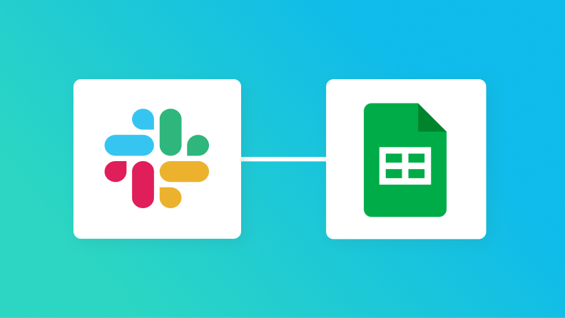 SlackとGoogle スプレッドシートの連携イメージ