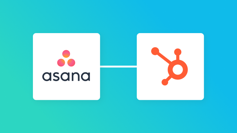 AsanaとHubSpotの連携イメージ