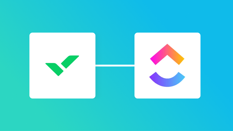 WrikeとClickUpの連携イメージ