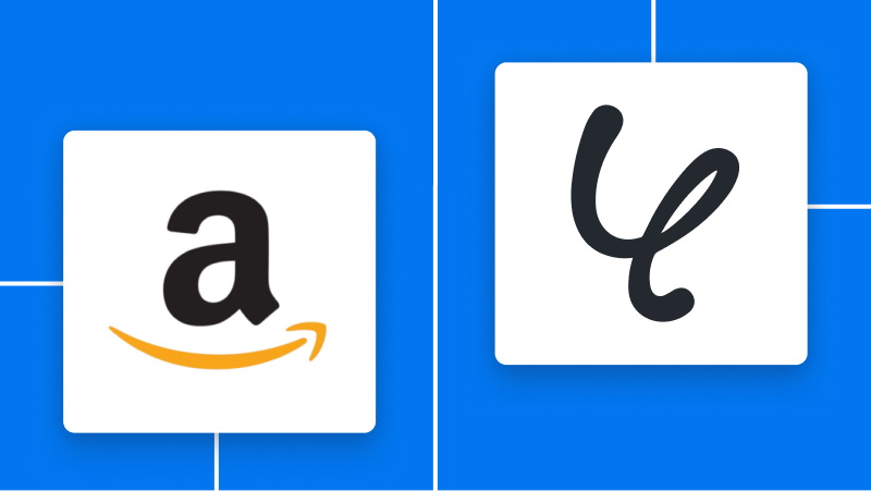 YoomとAmazonの連携イメージ