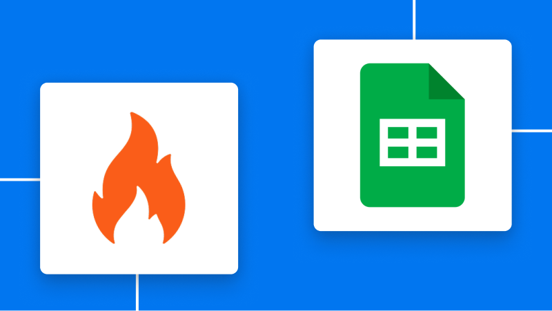 FirecrawlとGoogle スプレッドシートの連携イメージ