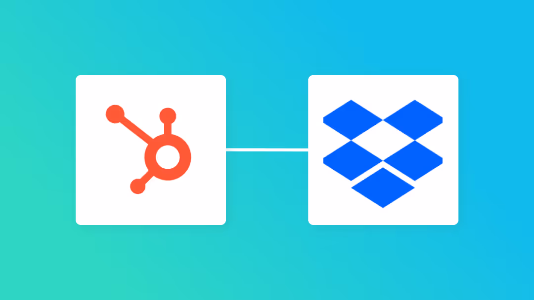 【ノーコードで実現】HubSpotとDropboxを連携して自動でフォルダ作成する方法