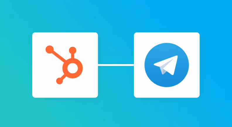 【簡単設定】HubSpotのデータをTelegramに自動的に連携する方法