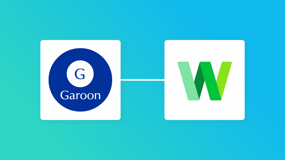 GaroonとLINE WORKSの連携イメージ