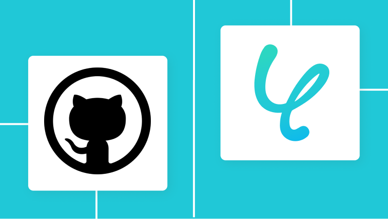 GitHubとYoomの連携イメージ