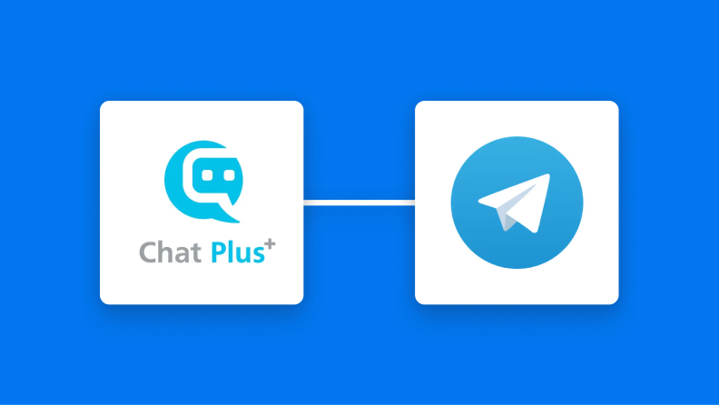 Chat PlusとTelegramの連携イメージ