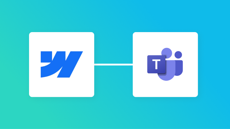 【簡単設定】WebflowのデータをMicrosoft Teamsに自動的に連携する方法