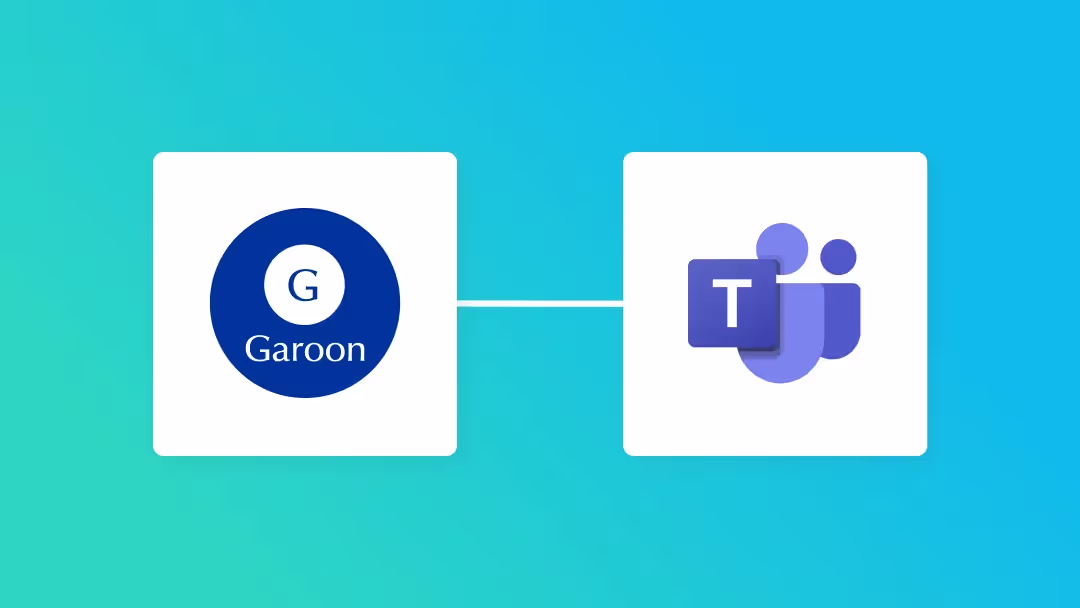 Garoonで予定が登録されたらMicrosoft Teamsに通知する方法