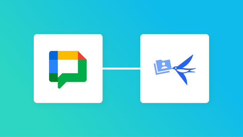 Google Chatとfreee人事労務の連携イメージ