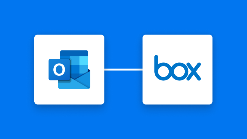 【簡単設定】OutlookのデータをBoxに自動的に連携する方法