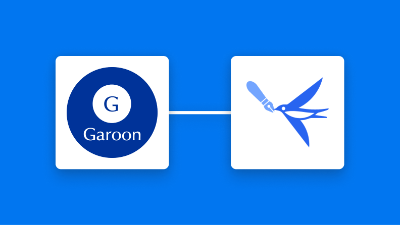 Garoonとfreeeサインの連携イメージ