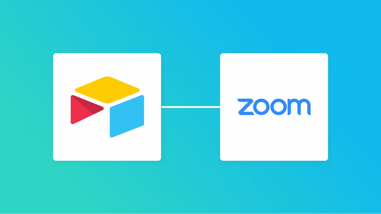 Airtable、Zoom、Gmailの連携イメージ