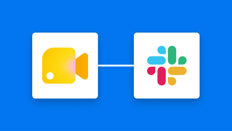 Google MeetとSlackの連携イメージ