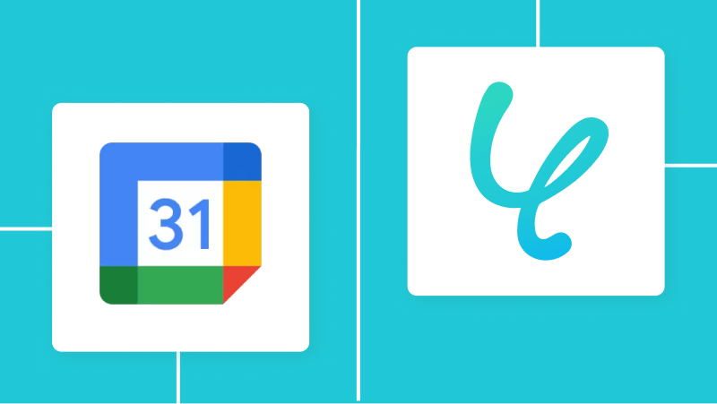 GoogleカレンダーとYoomの連携イメージ