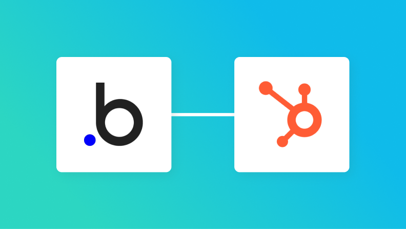BubbleとHubSpotの連携イメージ