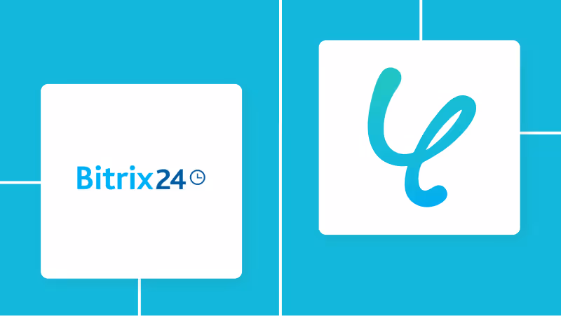 Bitrix24とYoomの連携イメージ