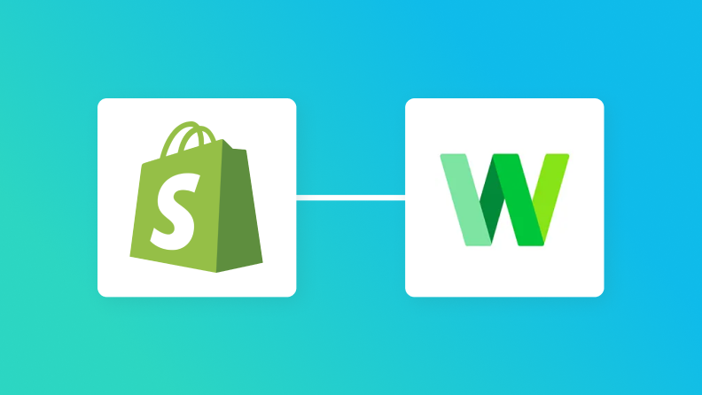 ShopifyとLINE WORKSの連携イメージ
