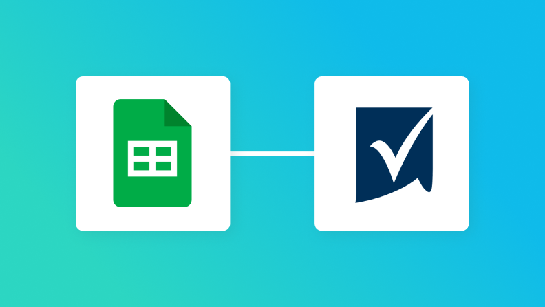 Google スプレッドシートとSmartsheetの連携イメージ