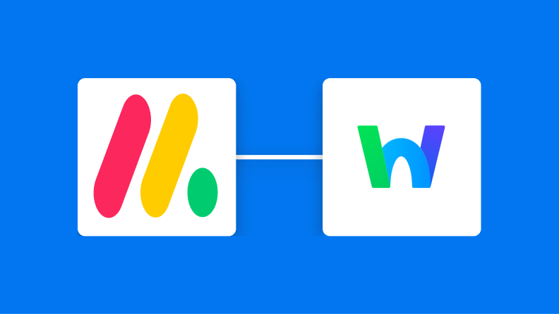 monday.comとLINE WORKSの連携イメージ