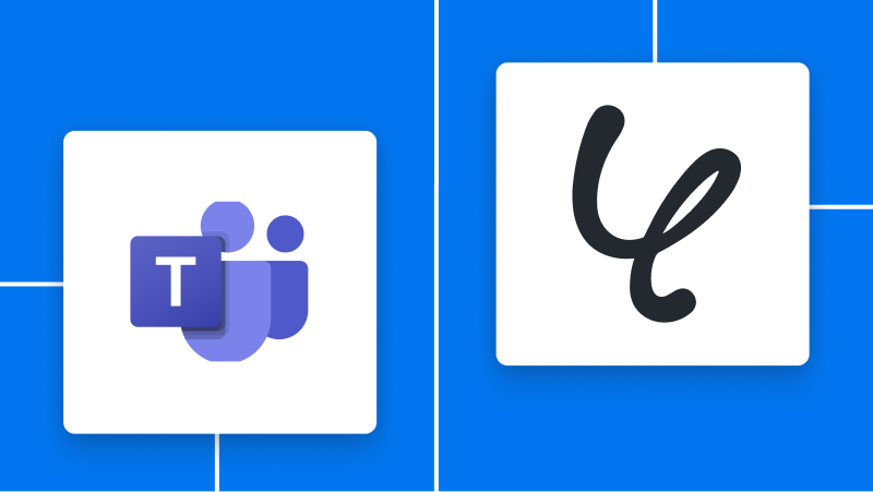 Microsoft TeamsとYoomの連携イメージ