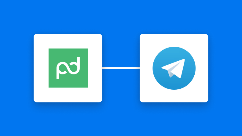 PandaDocとTelegramの連携イメージ