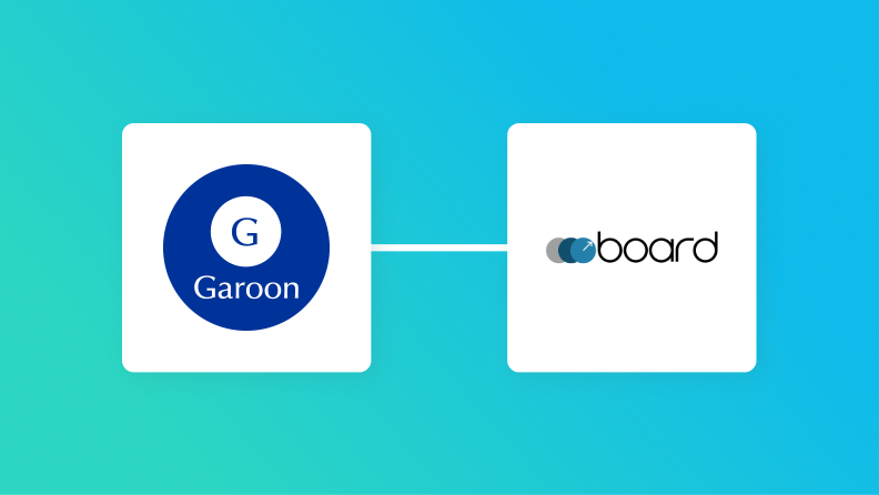 Garoonとboardを連携して、Garoonのワークフローを申請したら取引先をboardの発注先に登録する方法