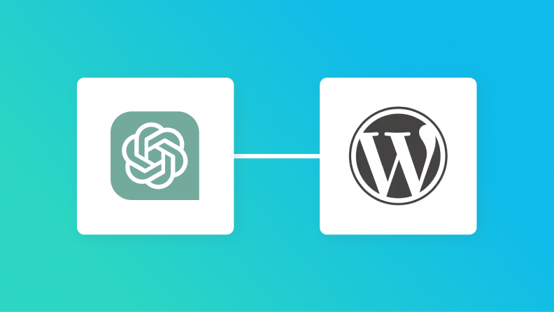 ChatGPTとWordPressの連携イメージ