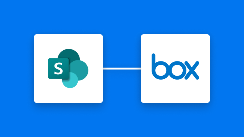 【ラクラク設定】Microsoft SharePointのデータをBoxに自動的に連携する方法