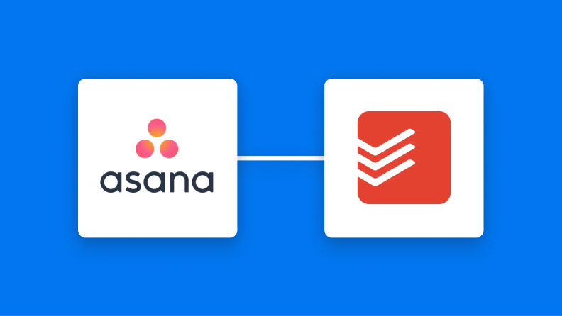 AsanaとTodoistの連携イメージ