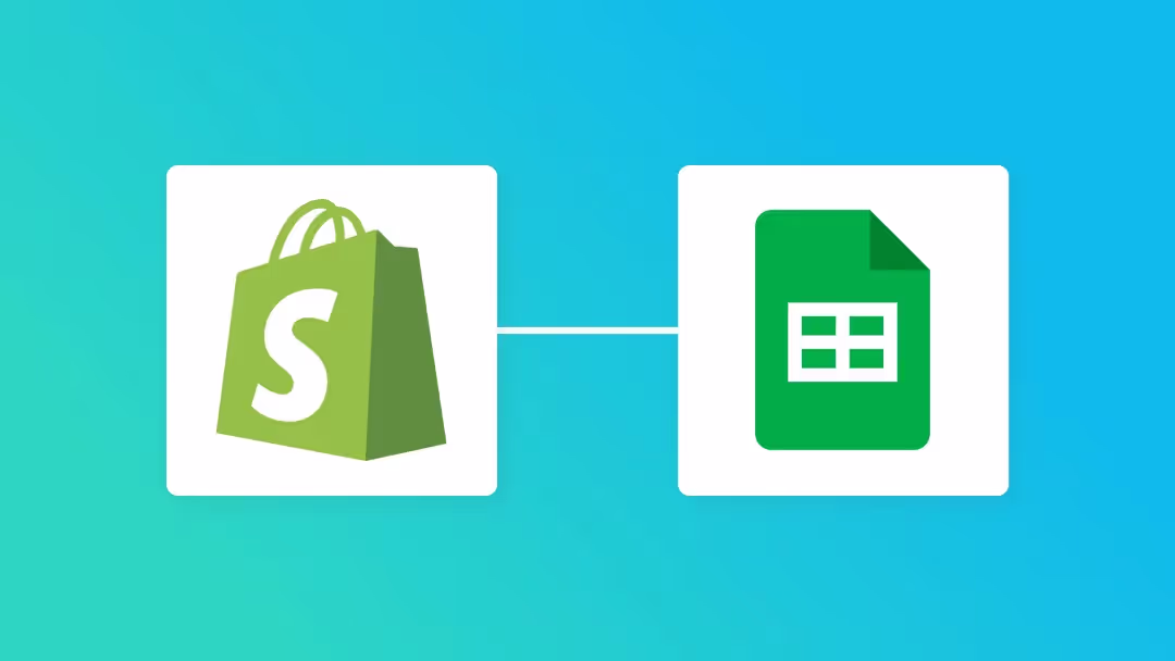 ShopifyとGoogle スプレッドシートの連携イメージ