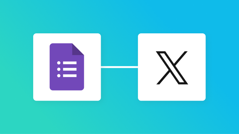 GoogleフォームとX（Twitter）の連携イメージ