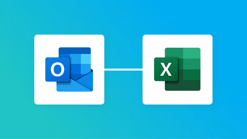 OutlookとMicrosoft Excelの連携イメージ