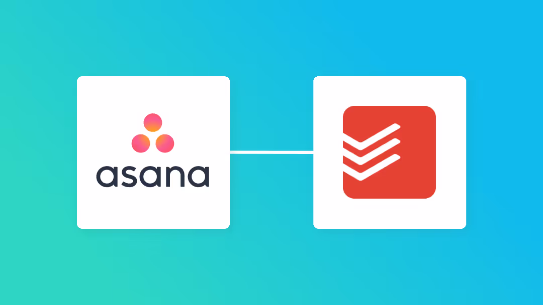 AsanaとTodoistの連携イメージ