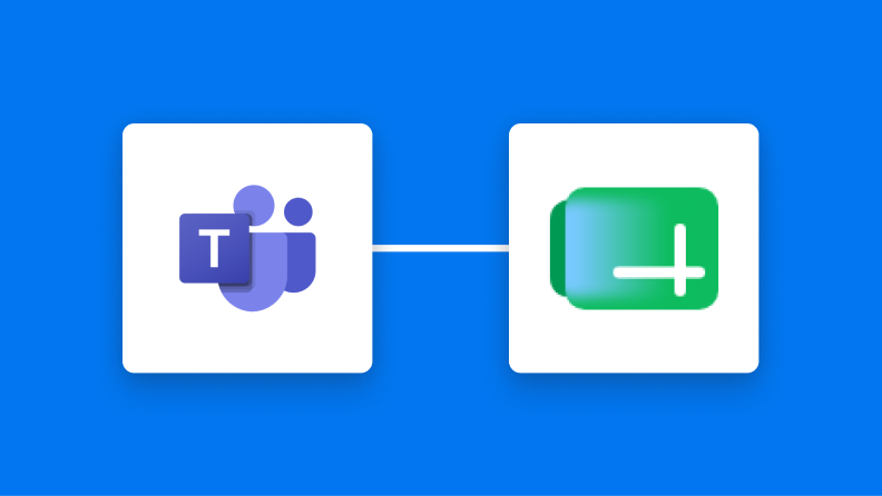 Microsoft TeamsとGoogle スプレッドシートの連携イメージ