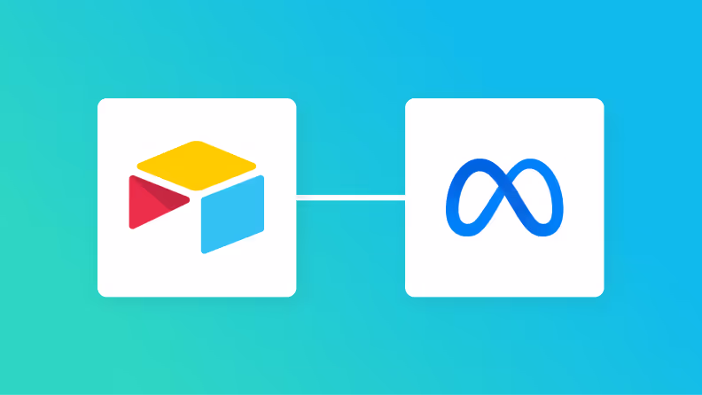 AirtableとMetaコンバージョンAPIの連携イメージ
