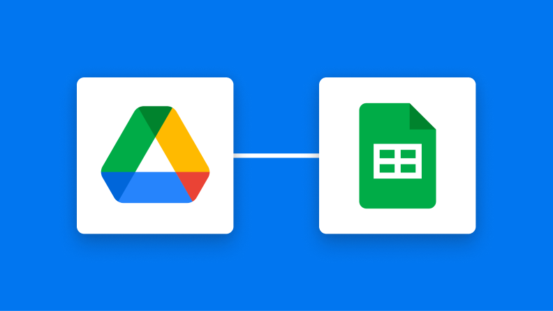 Google DriveとGoogle スプレッドシートの連携イメージ
