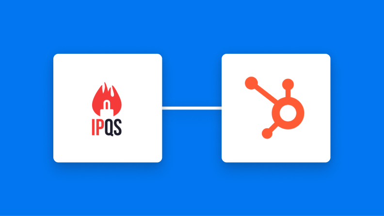 IPQualityScoreとHubSpotの連携イメージ