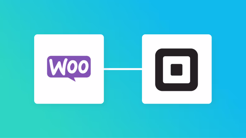WooCommerceとSquareの連携イメージ