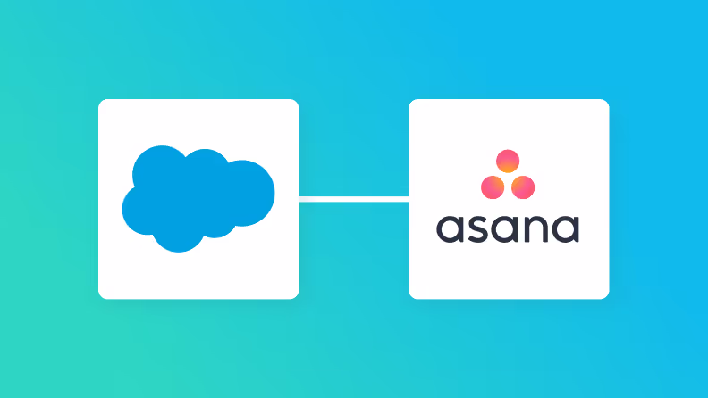 SalesforceとAsanaの連携イメージ