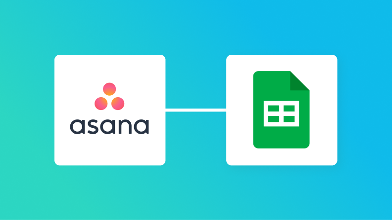 AsanaとGoogle スプレッドシートの連携イメージ