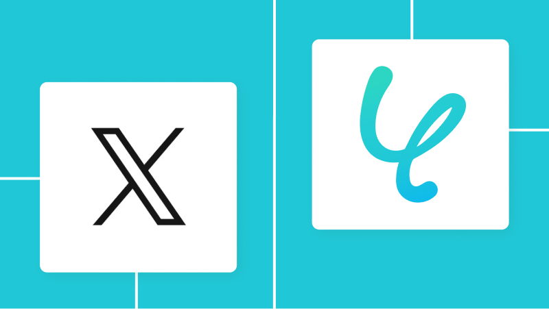 X（Twitter）とYoomの連携イメージ