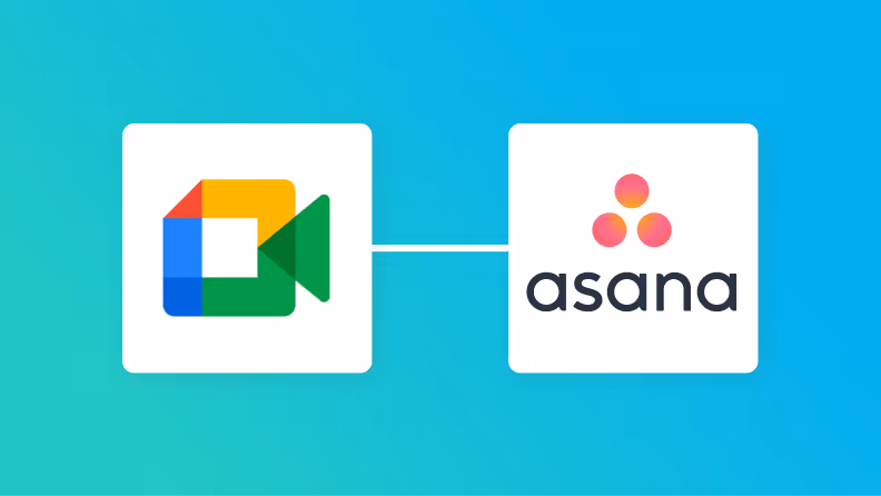 【簡単設定】Google MeetのデータをAsanaに自動的に連携する方法