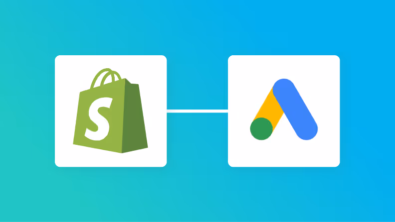 ShopifyとGoogle Adsの連携イメージ