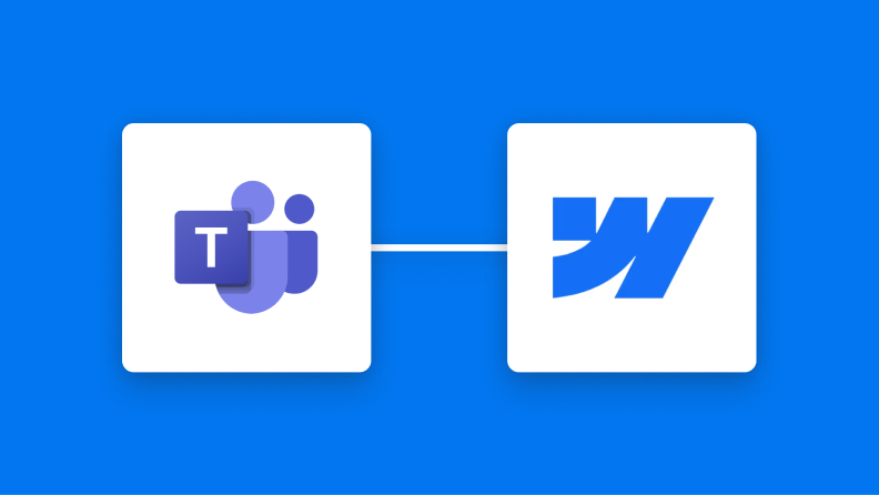 【簡単設定】Microsoft TeamsのデータをWebflowに自動的に連携する方法