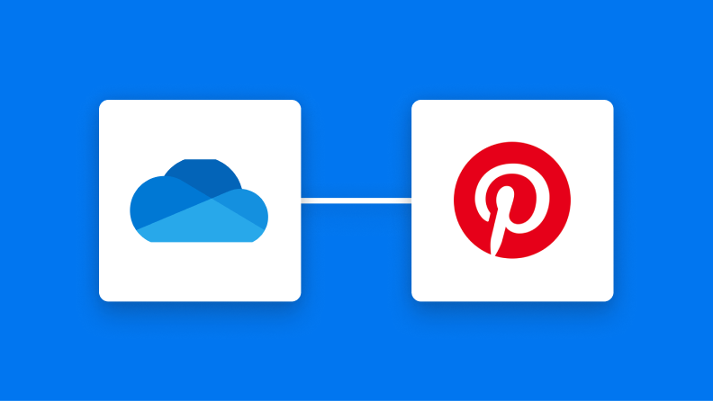 OneDriveとPinterestのイメージ
