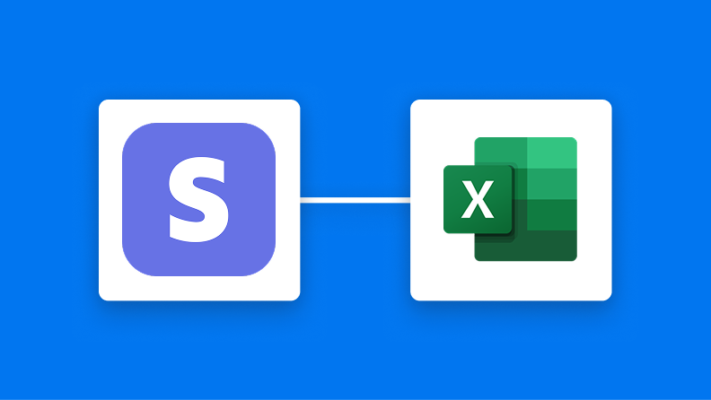 StripeとMicrosoft Excelの連携イメージ