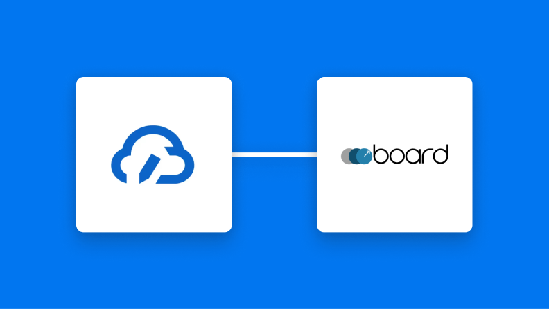 クラウドサインとboardの連携イメージ